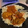 rice and stew